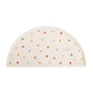 mushie Silicone Placemat for Kids | BPA-Free Non-Slip Design (Smiley Face)
