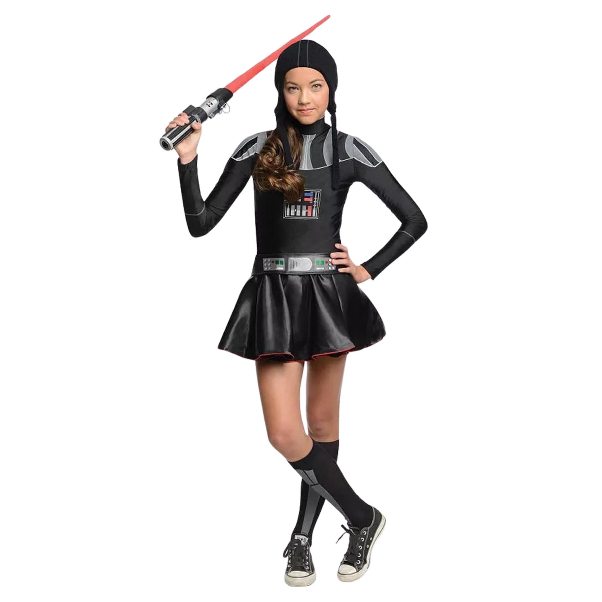 Star Wars Darth Vader Tween Costume Dress, Medium