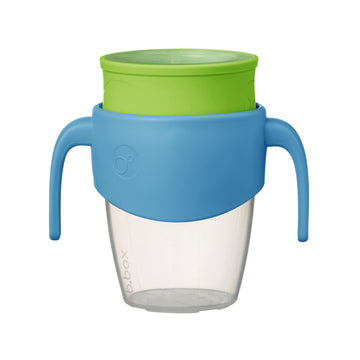 b.box Baby 360 Trainer Cup 250ml for 6+ Months | SpillProof Toddler Learning Cup | LipActivated Silicone Rim | BPAFree Transi
