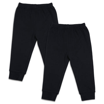 Sobowo 3-6 Month Boy Pants Baby Boy Black Pants Black Baby Pants 3-6 Months Cotton Crawling Pants For Unisex Boys Girls Pack Of