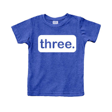3Rd Birthday Shirt Boy Third Outfit 3 Year Old Toddler Gift Baby Tshirt Party Shirts (Charcoal Blue, 3T)