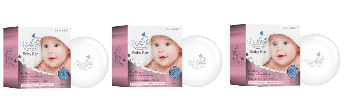 Kidbee Baby Soap Bar | With Collidal Oat Meal (3)