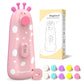 Baby Nail Trimmer Electric Baby Nail File Safe Baby Nail Clippers With Light 10 Grinding Heads Queit Baby Nail Polish Grooming K