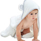 Hiphop Panda X - Large Bamboo Bath Towel For Toddler And Kids - Hooded Bath Towels With Ears For Babies - Super Absorbent - Perf
