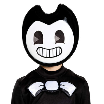 Disguise Bendy Child Half Mask, Black
