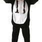 CuteOn Panda Onesie Kids Animal Pajamas for Boys Girls Halloween Christmas Costume Height for 130cm