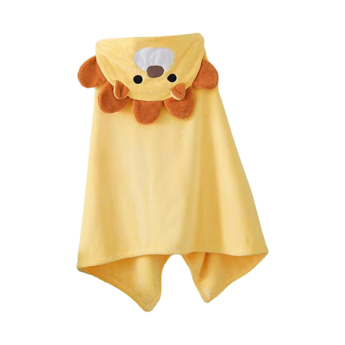 ATORSE Toddlers Bathrobe with Hood Lightweight Sleep Suit Breathable Kids Bath Towel Yellow|Baby | Bathing & Grooming | Towels &