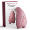 Momcozy Warming Lactation Massager Pro, 8 Vibration Modes & 4 Heating Levels, Longer-Lasting & 100s Rapid Warming Breast Massage