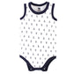Hudson Baby baby girls Cotton Sleeveless Bodysuits and Toddler T Shirt Set, Sailor Dog, 12-18 Months US