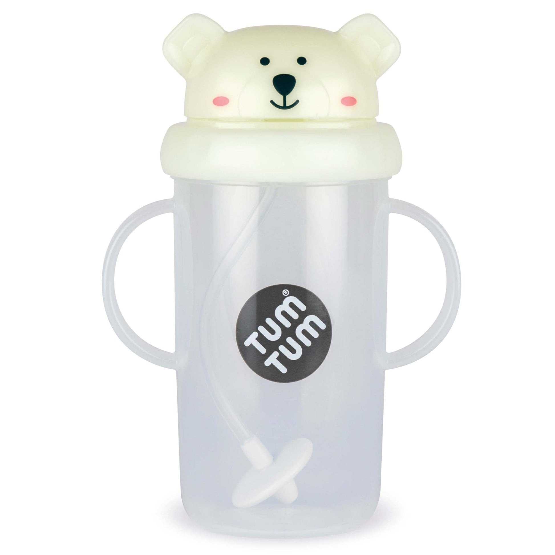 TUM TUM Tippy Up Free Flow Sippy Cup (No Valve), Sippy Cup for Toddlers, BPA Free (Pete Polar Bear 300ml)