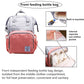 Multi-Function Diaper Bag For Baby Care Travel Backpack Nappy Bags Handbags Large Capacity Red