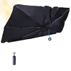 51.2 x 29.5 in, Car Windshield Sun Shade,Blocks UV Rays,Pull Cord Handle,Sturdy and Easy to Store,Universal Fit Retractable Wind