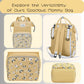 Maryas Small Diaper Bag Backpack - Paaleras Para Bebe, Toddler Diaper Bag, Bulto Para Bebe, Cute Diaper Bag With Insulated Pocke