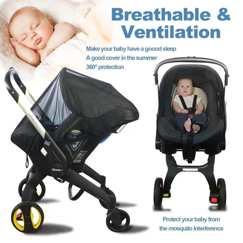 Mosquito Net For Baby Car Seats,Baby Mosquito Net For Infant Car Seats,Infant Stroller And Bassinets,Portable Durable, Long-Last