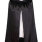 Vglook Kids Halloween Costumes Christmas Cloak With Hood 8-16 Years Black