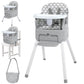 Bosedsang 4 In 1 Portable Baby Highchair Convertible Highchair For Babies And Toddlers - Foldable Carry Small Box, High Chair, I