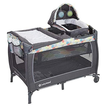Baby Trend Lil' Snooze Deluxe Ii Nursery Center Playard, Funfetti