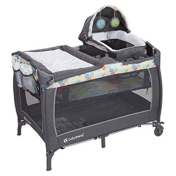 Baby Trend Lil' Snooze Deluxe Ii Nursery Center Playard, Funfetti