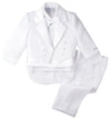 Spring Notion Baby Boys' White Classic Tuxedo With Tail Extra Large /18-24 Months