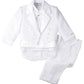 Spring Notion Baby Boys' White Classic Tuxedo With Tail Large /12-18 Months
