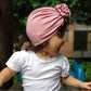 Insowni 8 Pack Solid Nursery Hospital Turban Hat Cap Beanie Bonnet With Big Flower For Baby Girls Toddlers Newborns Infants