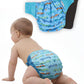 Polka Tots Reusable Cloth Diapers For Babies | Adjustable LeakProof Cotton Nappies | High Absorbent & Washable Diaper With Leak