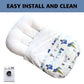 Swesen Baby Lounger Cover, Removable Infant Lounger Slipcover For Boys Girls, Ultra Soft Cover For Newborn Lounger, Snug Fitting