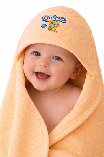 ASUR Baby Hooded Bath Towel for Newborns & Infants  Ultra Soft Absorbent Cotton Baby Wrap with Hood, Quick Dry Lightweight Bath