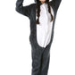 CuteOn Wolf Onesie Kids Animal Pajamas for Boys Girls Halloween Christmas Costume Height for 100cm