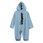 Cklv Interesting Romper Jumpsuit Outfits Clothes,Infant Baby Kids Dinosaur Hooded Romper Jumpsuit Outfits Clothes (Blue,Tag Size