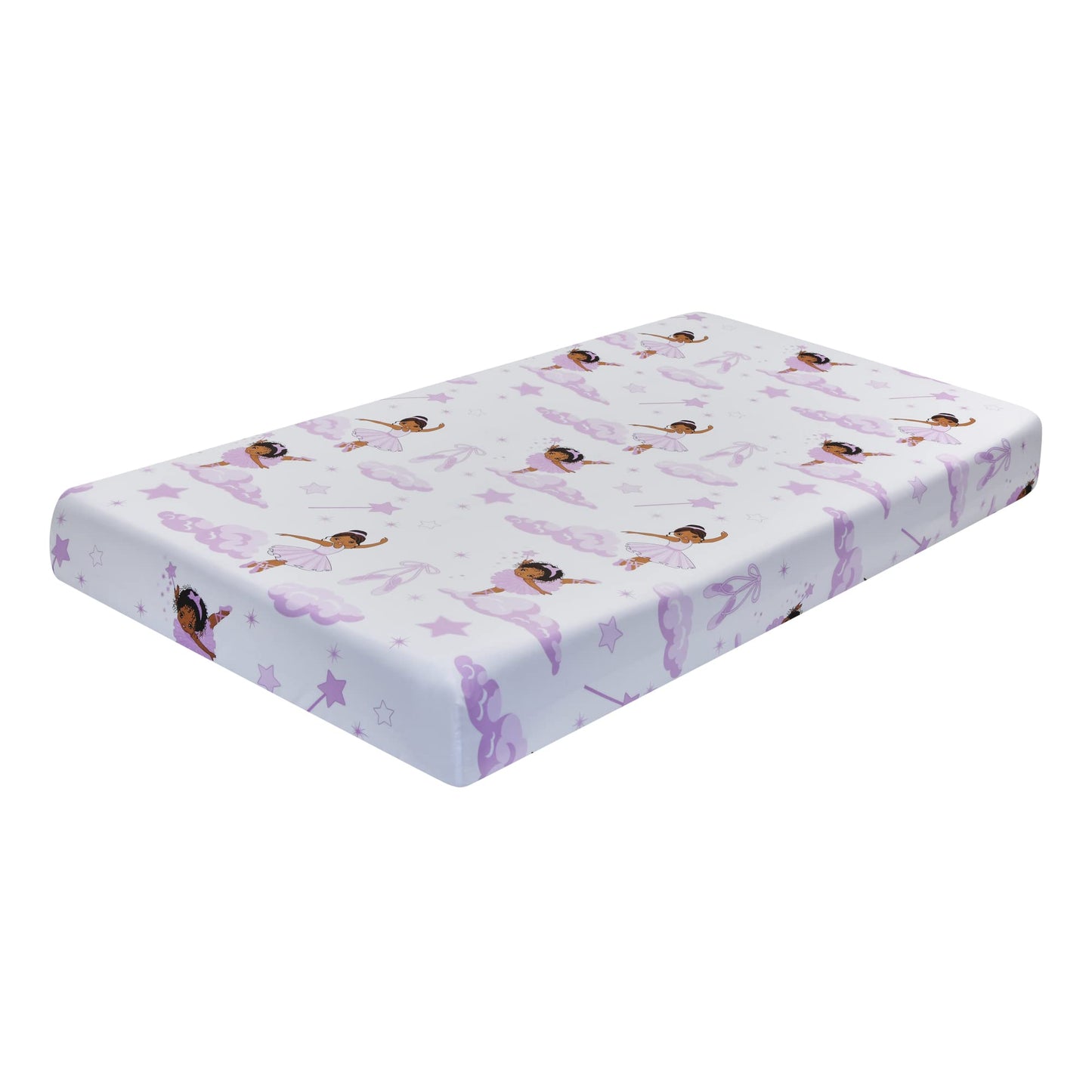 Everyday Kids African American Ballerina Toddler Sheets Set