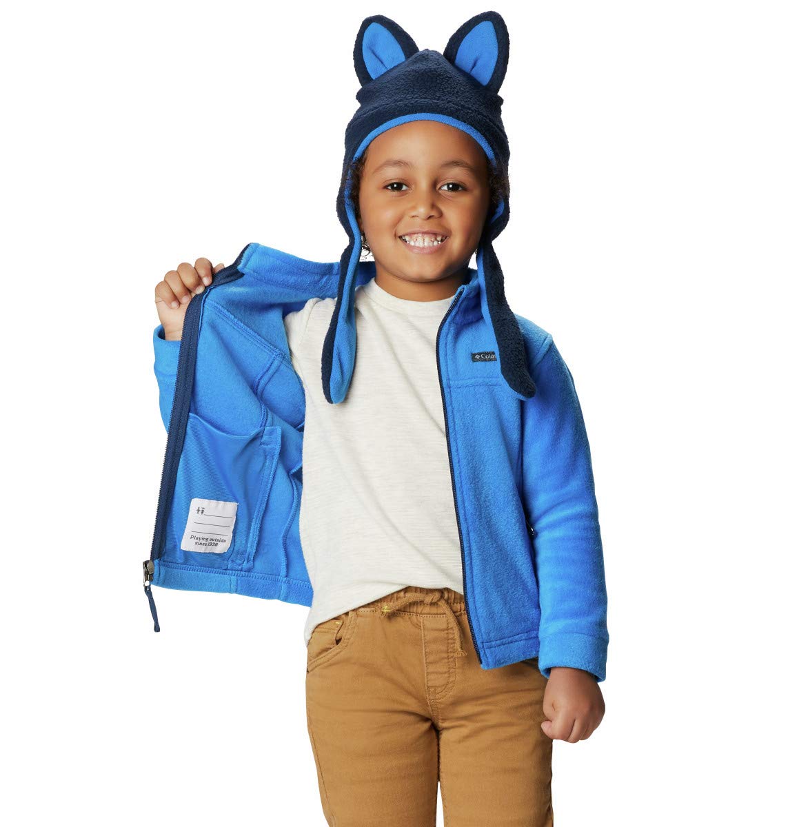 Columbiababy Steens Mt Ii Fleece, Super Blue, 3/6