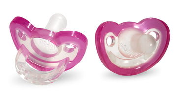 Razbaby Jollypop Newborn Pacifier 0-3 Months - Soft, Bpa-Free Silicone, Usa-Made, Durable One-Piece, Dishwasher Safe, Sterilizab