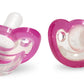 Razbaby Jollypop Baby Pacifier Newborn, 0-3M (Pink, 10 Count)