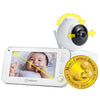 Bebcare Motion - Smart Video Baby Monitor: 4.3 Ultra-Clear Screen, 360 Pan-and-Tilt Camera, Temperature Sensor, Motion and Sound