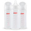 Pigeon Pp Nursing Bottle Wide Neck, Anti-Colic, Streamlined Body, Natural Feel, Easy To Clean, 11.2 Oz (Pack Of 3), Includes 3Pc
