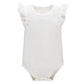 Yatong Baby Girls Bodysuit Baby Romper(0-6 Months, White)