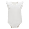 Yatong Baby Girls Bodysuit Baby Romper(0-6 Months, White)