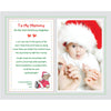 Poetry Gifts New Mom, To My Mommy On Our First Christmas Together, Personalized 8X10 Inch Print, Add Photo