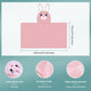 Michley Cartoon Hooded Baby Towel Unisex, Premium Soft Swimming Bathrobe Large Washcloths 27.5' X 47' For 0-7T (Rabbit)