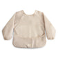 mushie Long Sleeve Baby Bib | Mess Free & Waterproof Fabric for Toddlers | Adjustable Fit for Ages 6-24 Months (Sun)