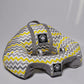 Hugaboo The Original Infant Sitting Chair, Yellow Chevron/2Nd Edition