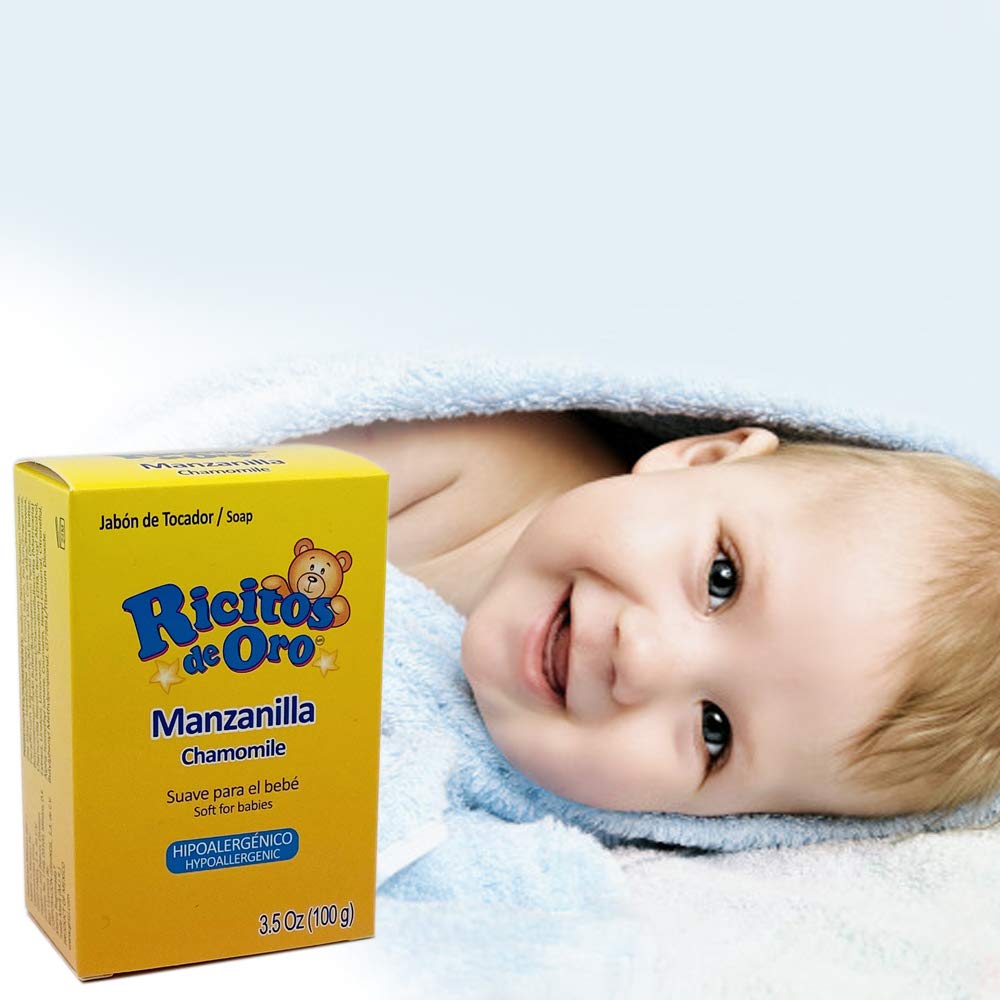 Ricitos De Oro Chamomile Soap Soap With Chamomile Extract 100Gr