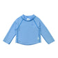 i play. by green sprouts unisex-baby Long Sleeve Rashguard | All-day UPF 50+ sun protection-wet or dry,Light Blue,24 mo