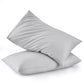 Tillyou Toddler Pillowcase 2 Pack With Envelope Closure,13' X 18' Silky Soft Microfiber Travel Kids Pillow Cases For Boys And