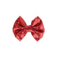Song Qing Baby Infant Girls Hair Band Sequined Bow Headband Turban Knot Hair Headwear (Red)