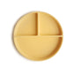 mushie Silicone Suction Plate | BPA-Free Non-Slip Design (Daffodil)