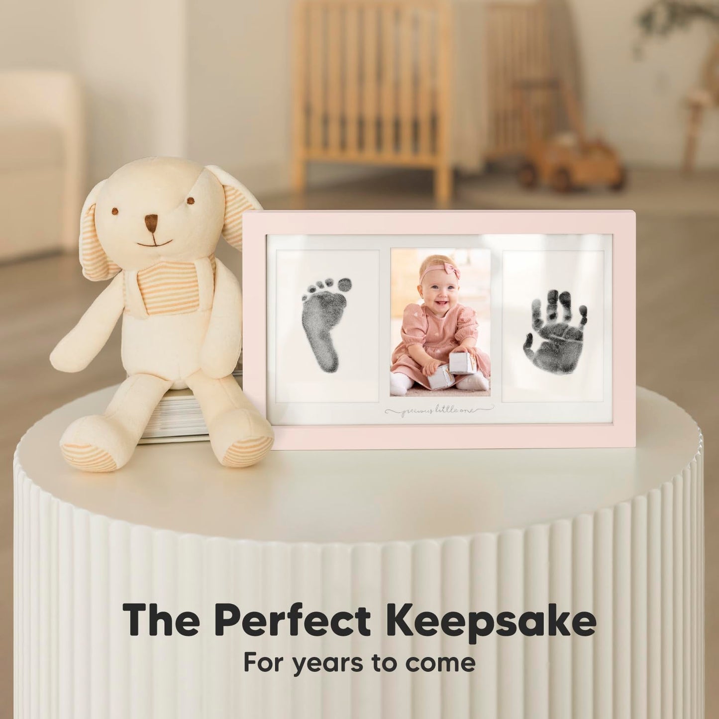Inkless Baby Hand And Footprint Kit - Ink Pad For Baby Hand And Footprints,Dog Paw Print Kit,Dog Nose Print Kit,Clean Touch Newb