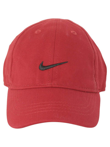 Nike Little Boy'S Swoosh Just Do It Cap, 2/4T, Gym Red (6A2319-R78) / Black/ Gym Red