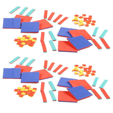hand2mind Foam Algebra Tiles Class Set, Algebra Manipulatives, Algebra Tiles X and Y, Linear Algebra, Algebra Tools, Tiles Learn